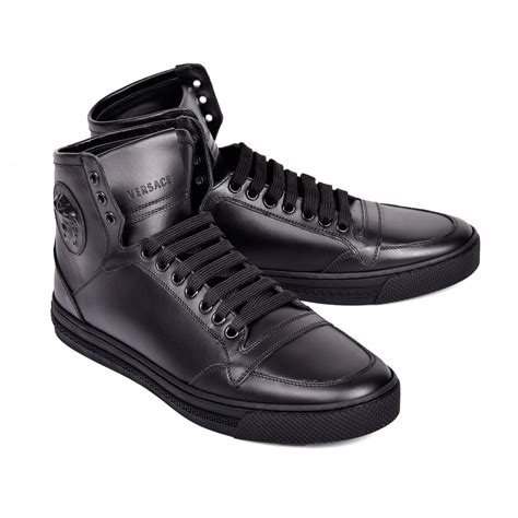 versace high top black